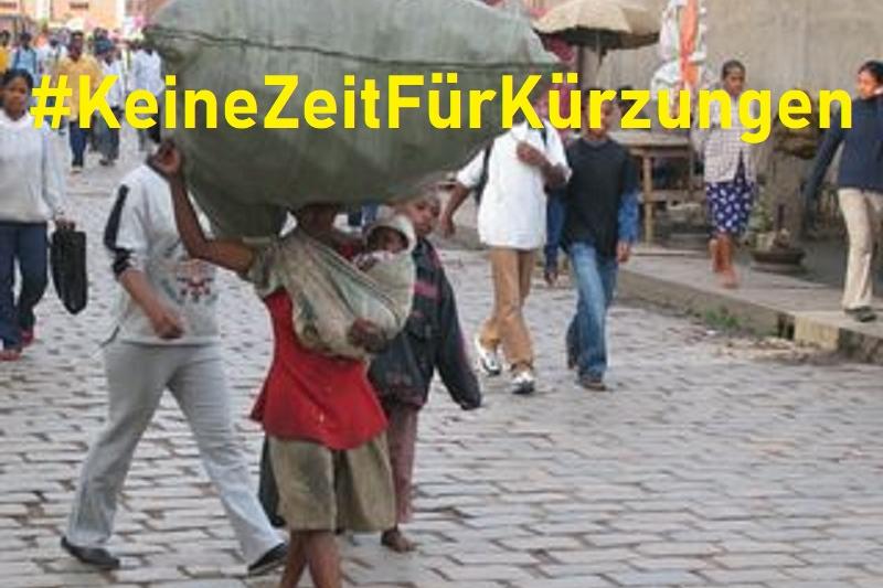 #keineZeitfürKürzungen