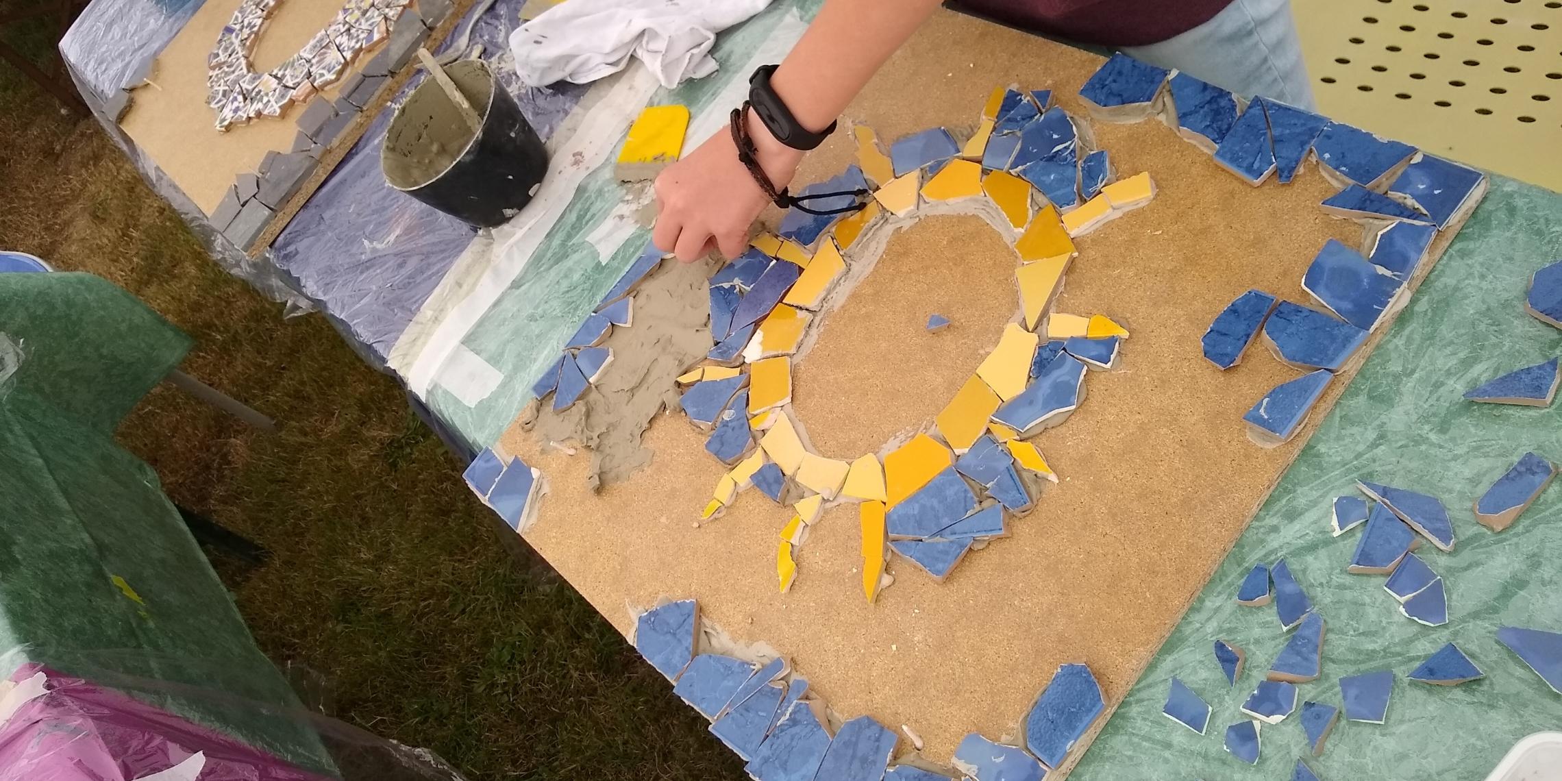 Mosaik gestalten