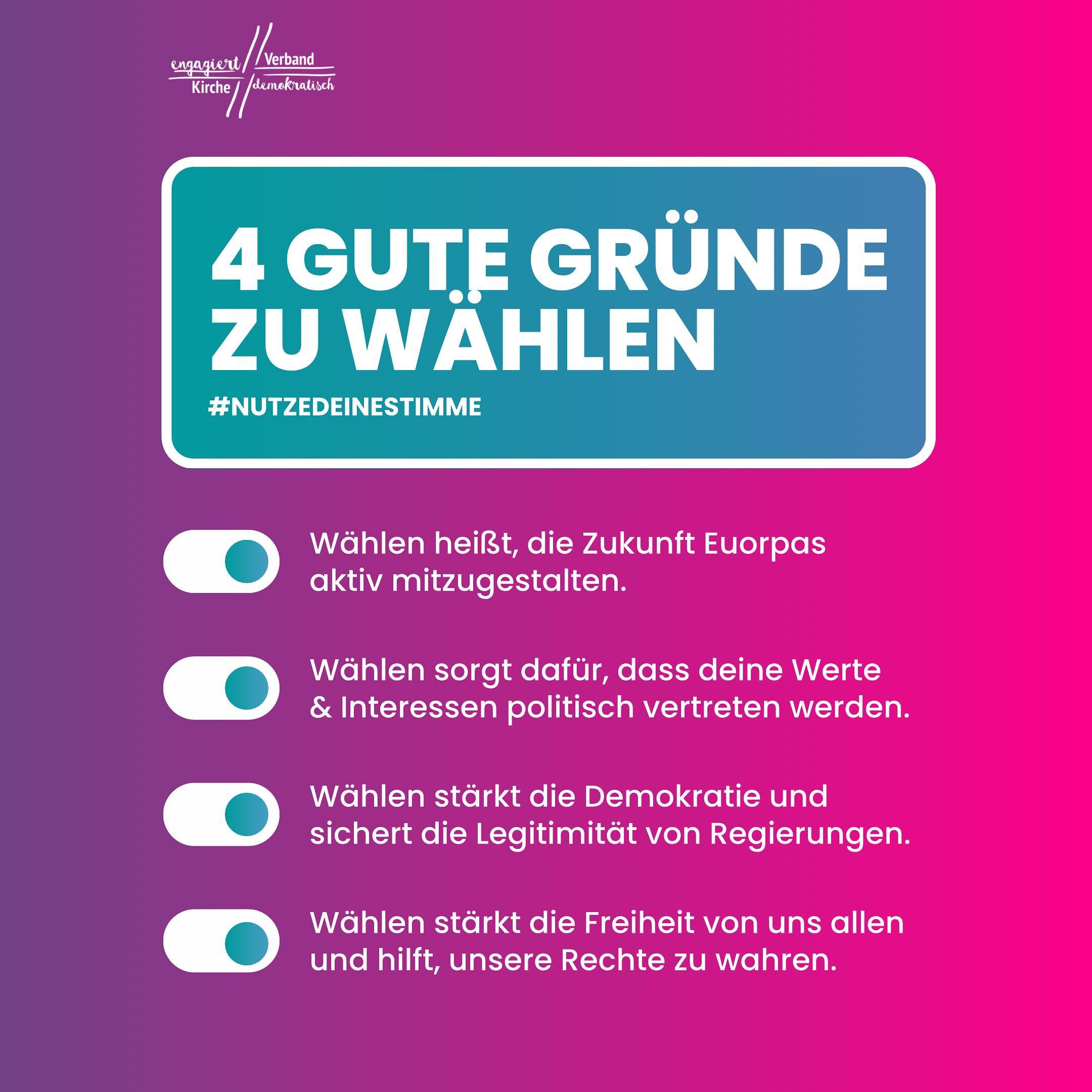 Instagram: 4 gute Gründe zu wählen