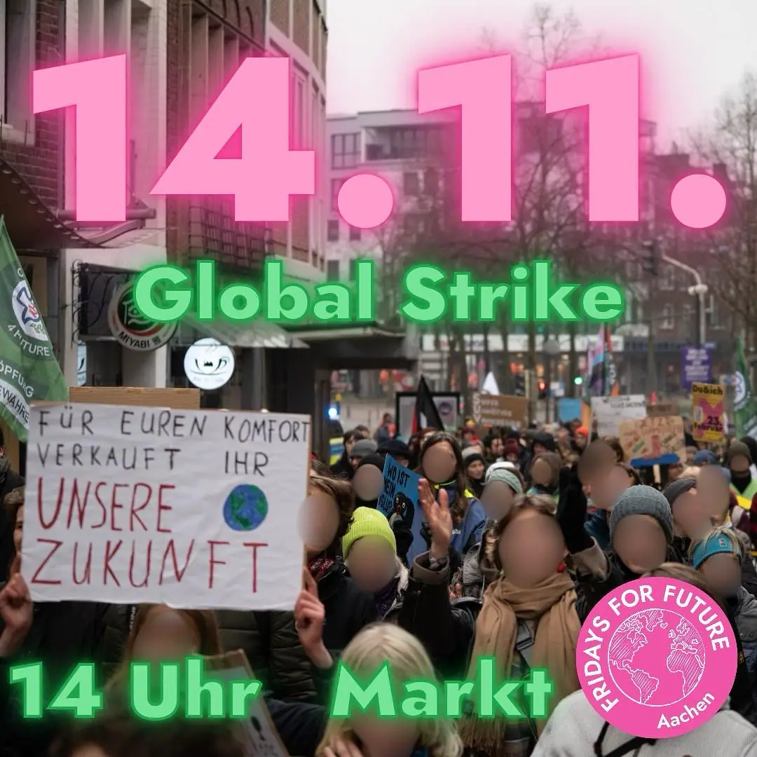 Klimastreik in Aachen