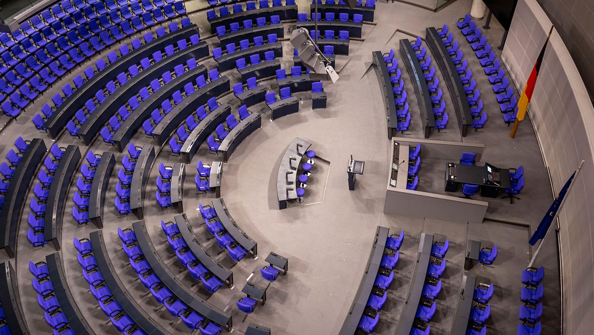 Der leere Bundestag