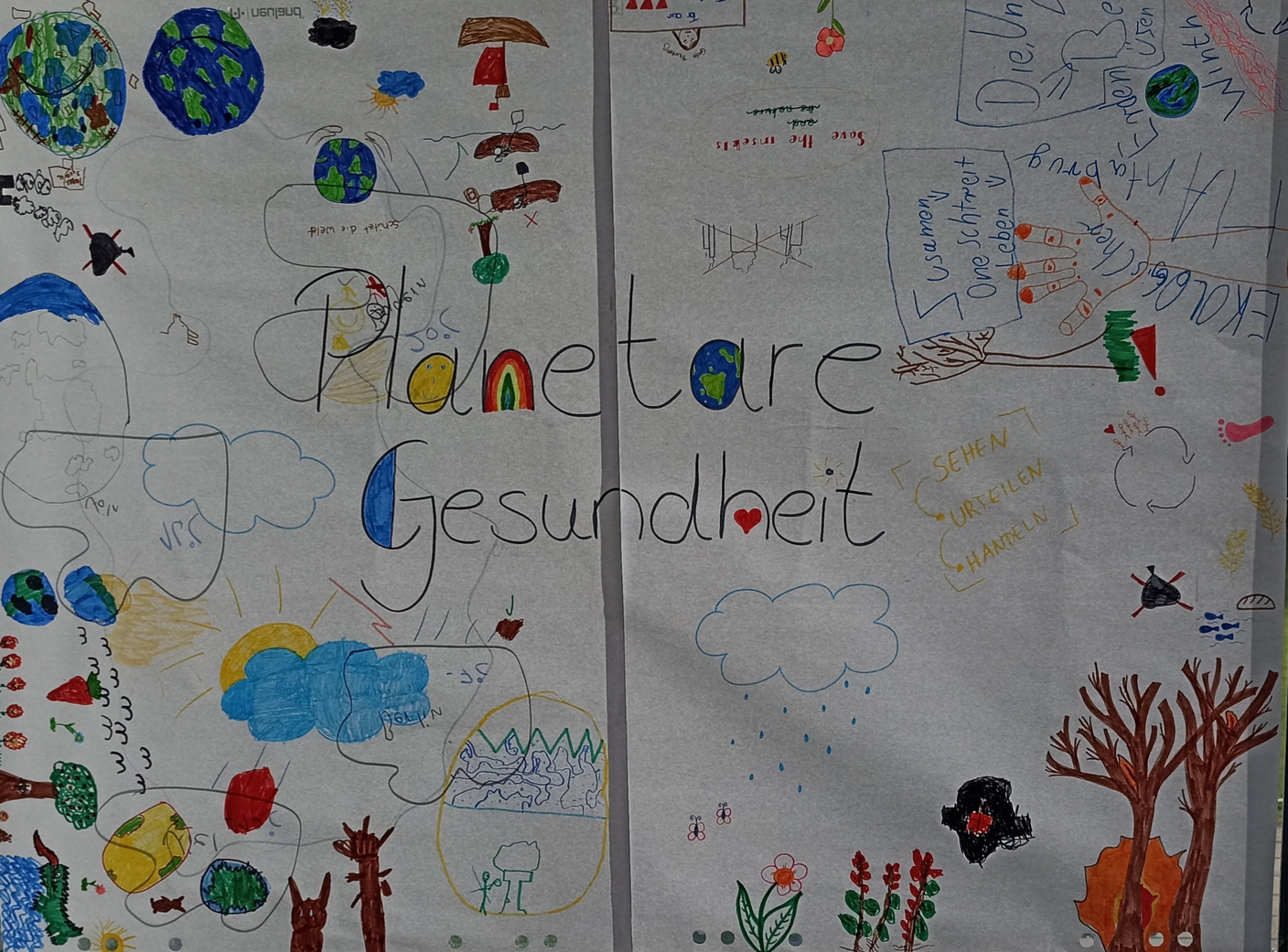 Planetare Gesundheit: von Kindern erstellt