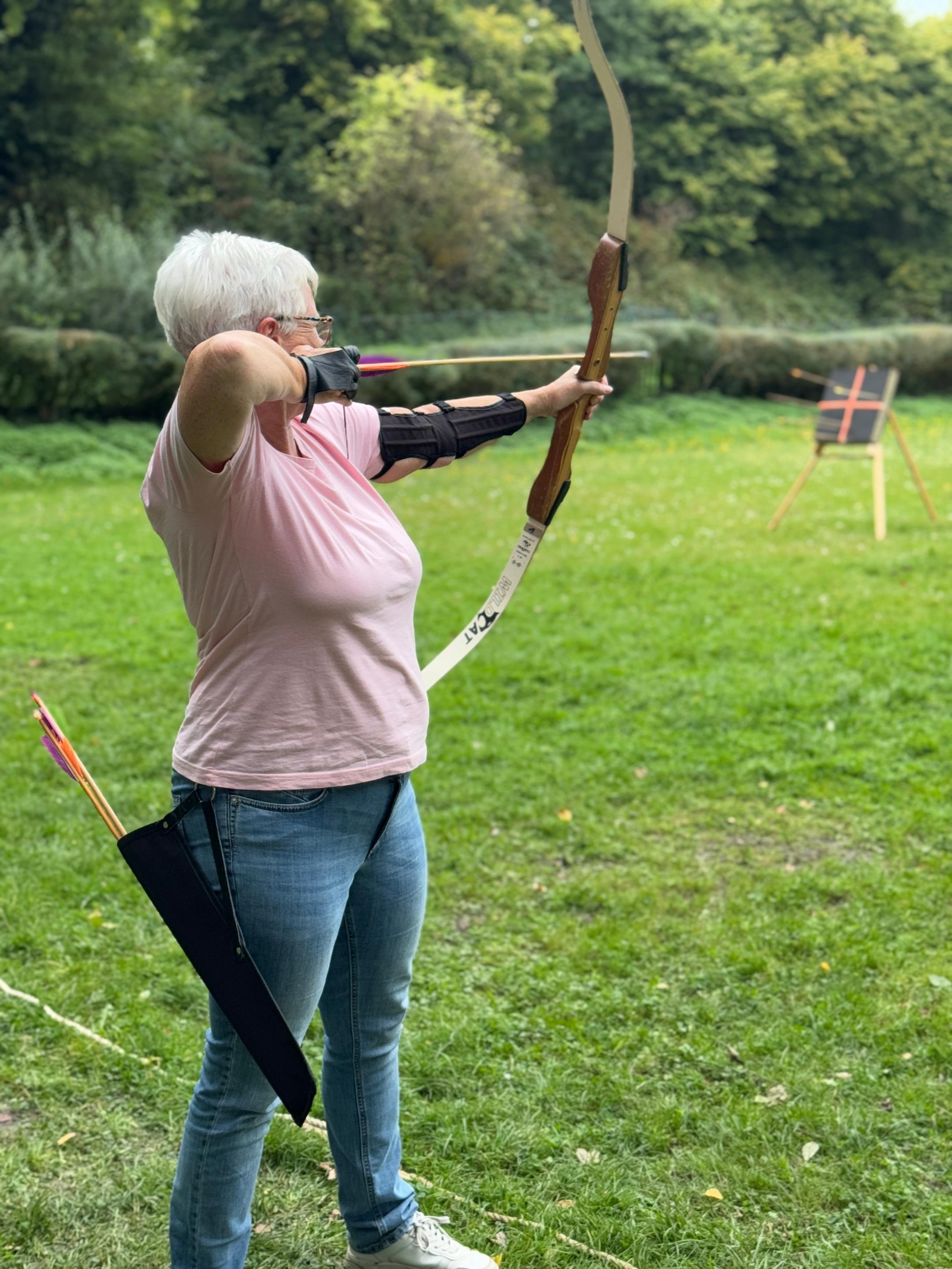 Meditatives Bogenschießen